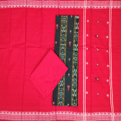 Nuapatana Bomkai Cotton Dress material Nuapatana Bomkai Cotton Dress material