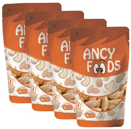 Ancy Kagazi Badam 1000 Grams (250 Grams X 4) – Thin Shell Almonds | Packed with Protein, Fiber, and Vitamins | Badam with Shell – Easy to Crack, Supports Brain Health and Boosts Energy – Grea Ancy Kagazi Badam 1000 Grams (250 Grams X 4) – Thin Shell Almonds | Packed with Protein, Fiber, and Vitamins | Badam with Shell – Easy to Crack, Supports Brain Health and Boosts Energy – Grea