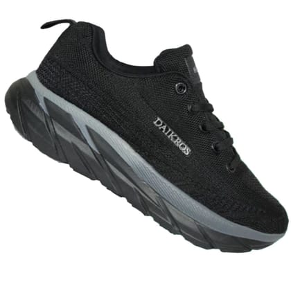 Daikros Galaxy 101 Running Shoes For Ladies (Black)-3