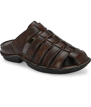 Leeport - Brown Men's Sandals