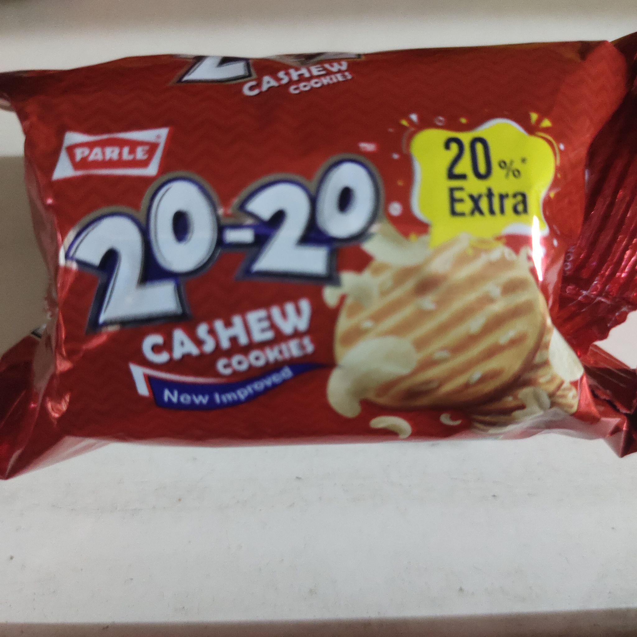 Parle 20-20 Cashew Cookies