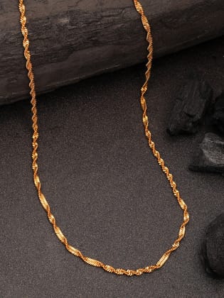 NVR Women's Gold-Plated Minimal Chain-Onesize / Gold / Alloy