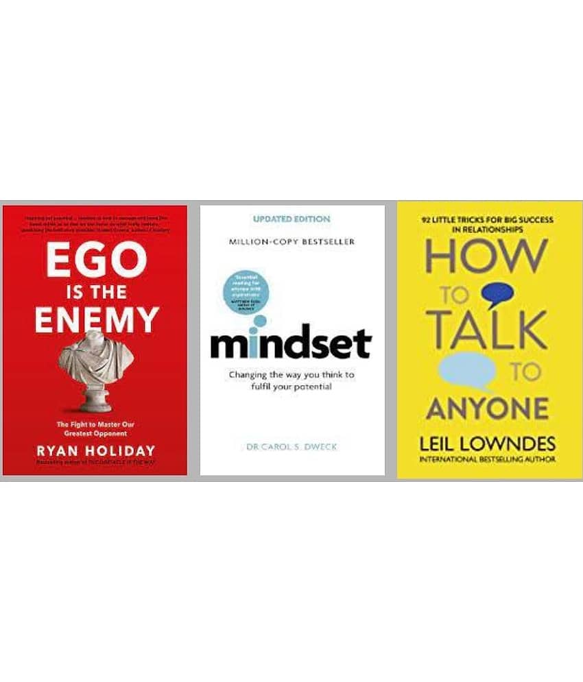 Mindset + Ego is the Enemy + How To Talk Anyone