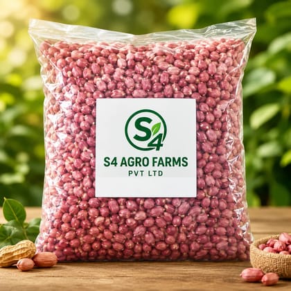 S4 Agro Farm Organic Groundnuts (500g) | Naturally Grown & Chemical-Free | Healthy Snacking & Cooking