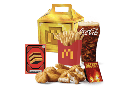Minecraft Movie Meal - 9 Pc Chicken Nuggets