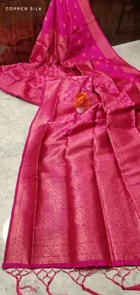 COPPER SAMI PAITHANI SILK  saree