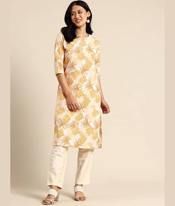 KETAKI FASHION Pack of 1 Crepe Printed Straight Women's Kurti - ( Multicolor )