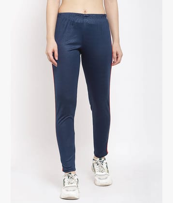 Klotthe - Cotton Regular Fit Navy Blue Women's Jeggings ( Pack of 1 )