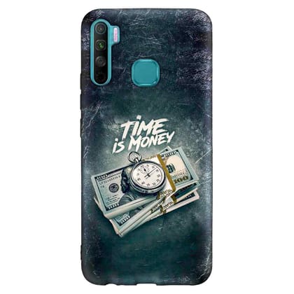 Time is Money S5 Premium Embossed Mobile cover