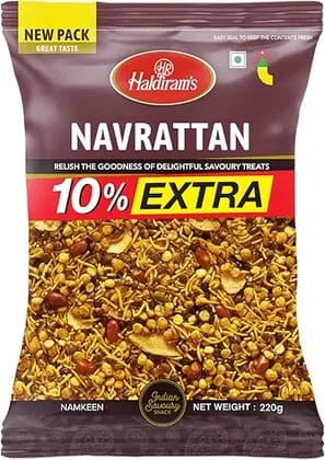 Haldiram's Namkeen - Navrattan, 210