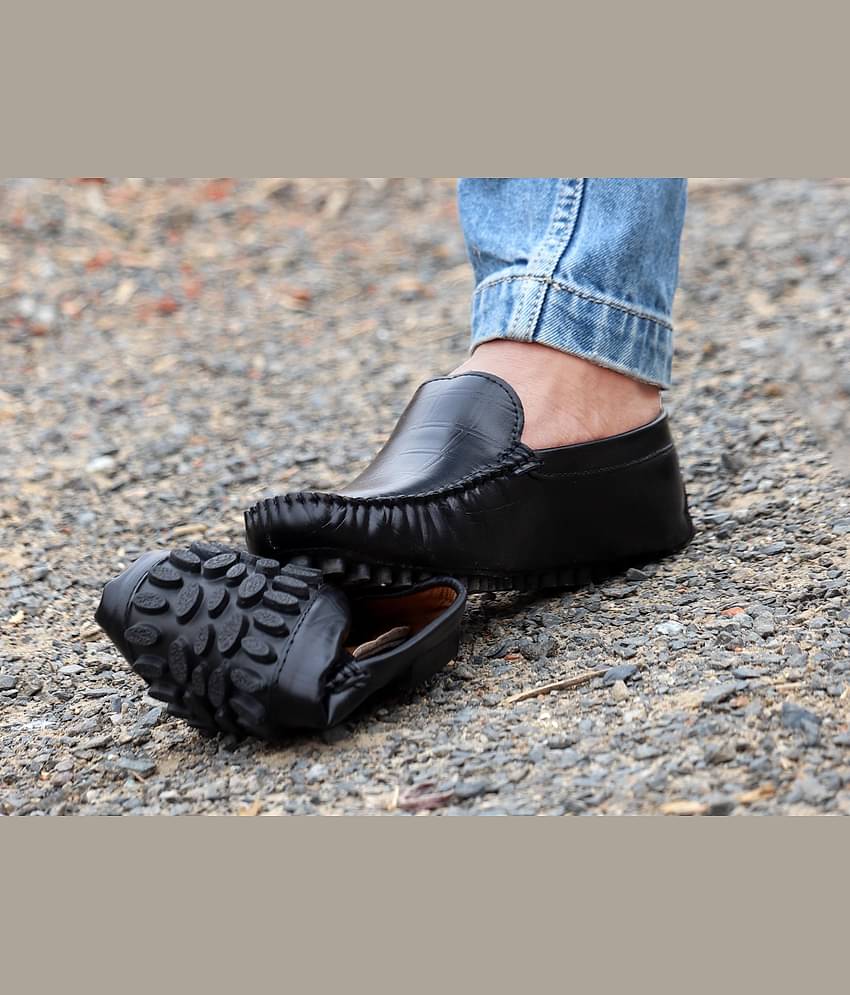 Prolific - Black Men's Driving loafers