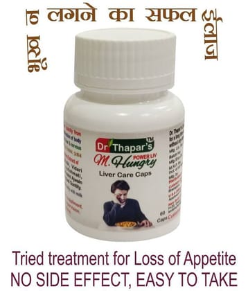 Dr. Thapar'S Power Liv M Hungry Liver Care 60 Capsule 500 Mg