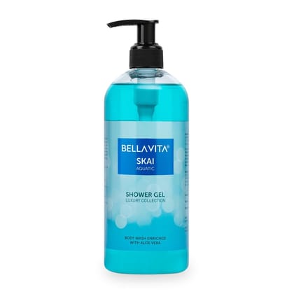 Bella Vita Luxury SKAI Aquatic Refreshing And Hydrating Shower Gel with Oceanic Fragrance 250ml