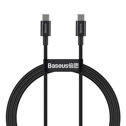 Baseus Superior Series Fast Charging Data Cable Type-C To Type-C 100W (CATYS-B01)-1m