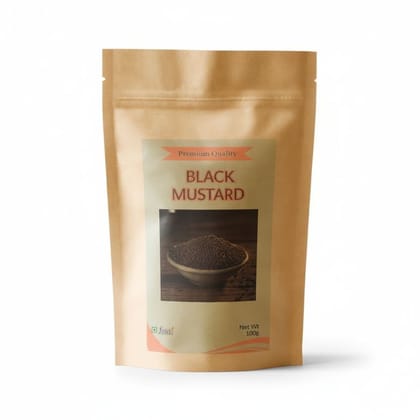 Menaxi Black Mustard Seeds - 100 gm - 100 gm - One pouch