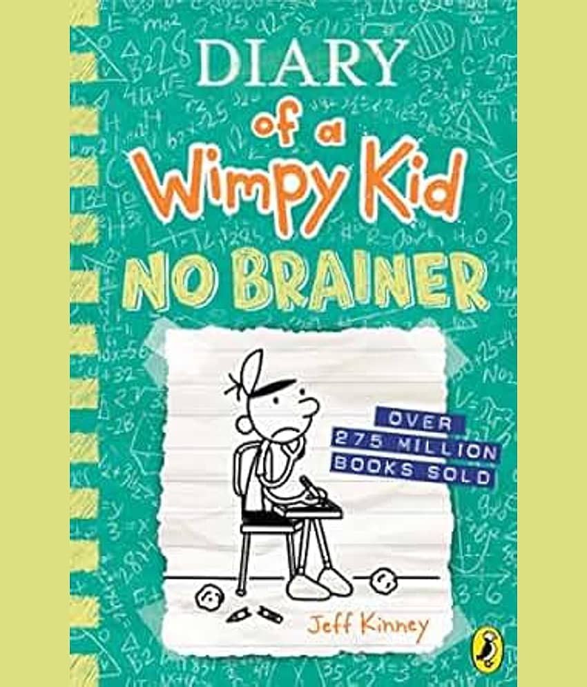 Diary of a Wimpy Kid: No Brainer (Book 18) Paperback– 24 October 2023