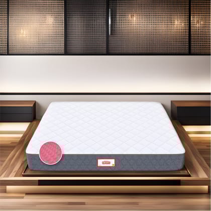 COIRFIT Twin Dlx Dual Comfort SRTX Tech. 5 inch Queen High Resilience (HR) Foam Mattress (L X W: 75 inch X 60 inch)