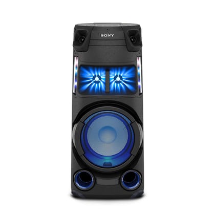 Sony MHC-V43D High Power Party Speaker with Bluetooth connectivity (Mic/Guitar, Jet Bass Booster, Gesture Control, USB, HDMI,CD/DVD) - Black Sony MHC-V43D High Power Party Speaker with Bluetooth connectivity (Mic/Guitar, Jet Bass Booster, Gesture Control Sony MHC-V43D High Power Party Speaker with Bluetooth connectivity (Mic/Guitar, Jet Bass Booster, Gesture Control, USB, HDMI,CD/DVD) - Black Sony MHC-V43D High Power Party Speaker with Bluetooth connectivity (Mic/Guitar, Jet Bass Booster, Gesture Control