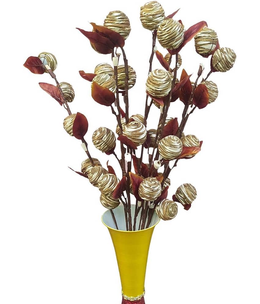 Fab n Style - Brown Daisy Artificial Flower ( Pack of 1 )