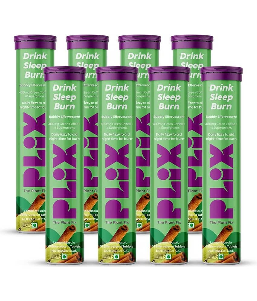The Plant Fix Plix Drink Sleep Burn with Green Coffee(8 x 15 Tablets)
