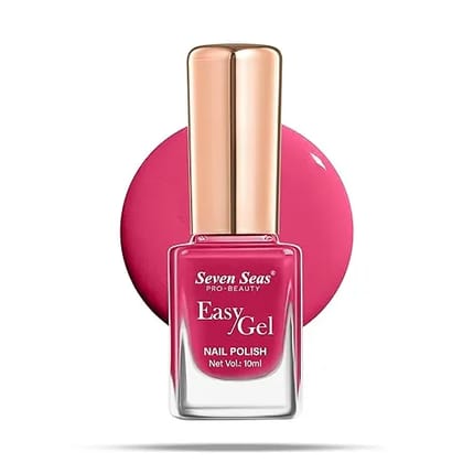 Seven Seas Easy Gel Nail Polish, Intense Glossy Finish, Hydrating Formula, Rich Pigmented, Quick Dry (203, 10ml)
