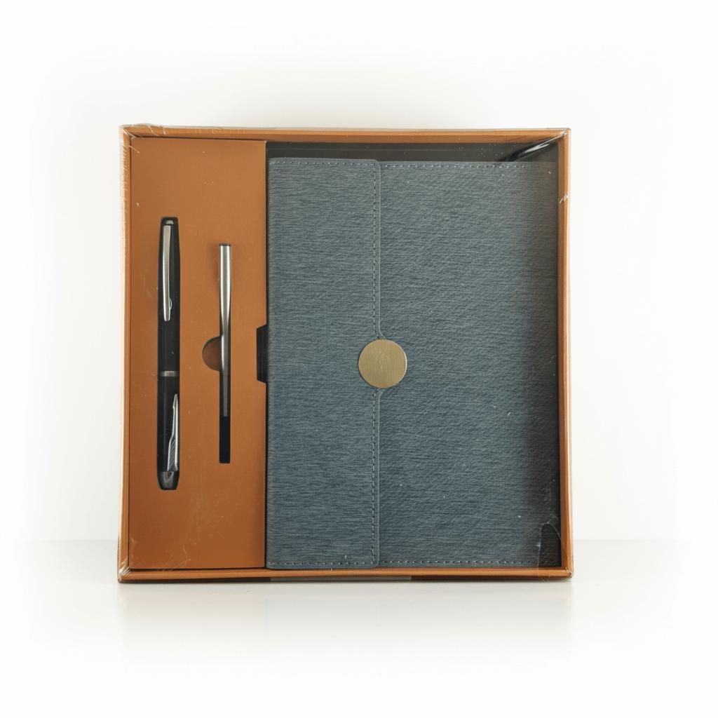 Colourful Office Diary Gift Set Grey MRP 899