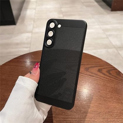 BREATHING BLACK Silicone Case for Samsung S22