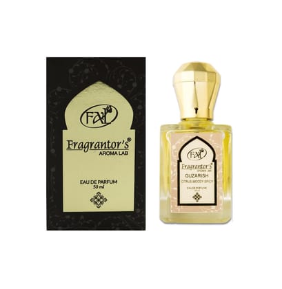 Fragrantor's Eau De Perfume (Guzarish) Fragrantor's Eau De Perfume (Guzarish) - 50 ml (Pack of 1) Fragrantor's Eau De Perfume (Guzarish) Fragrantor's Eau De Perfume (Guzarish) - 50 ml (Pack of 1)