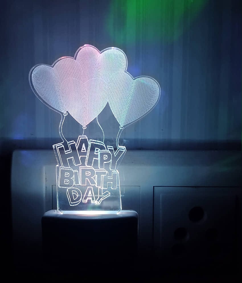 DIONA Night Lamp Happy Birthday Boy Girl Husband Wife Friends Birthday Gift
