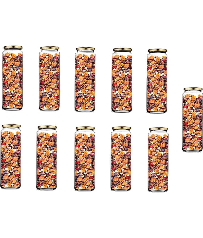AFAST Airtight Storage  Glass Food Container Set of 11 500 mL