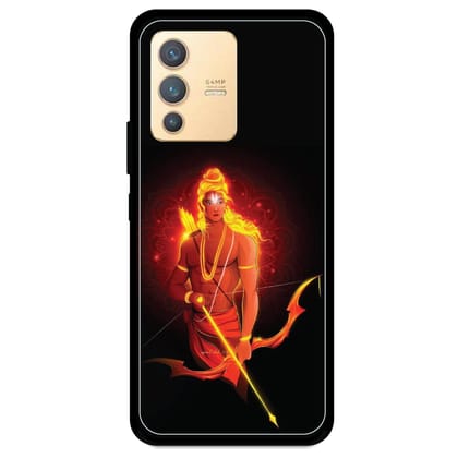 Lord Rama - Glossy Metal Silicone Case For Vivo Models-Vivo V23 5G