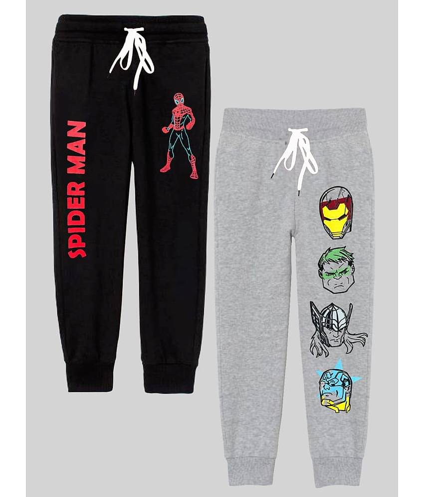 Kuchipoo Pack of 2 Boys Cotton Blend Trackpant ( Multicolor )