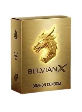 BelvianX Dragon Condome For Men 6-inch Durable Size Skin-Friendly Comfortable Fit – Single Piece | Ultra Soft | Long Lasted |