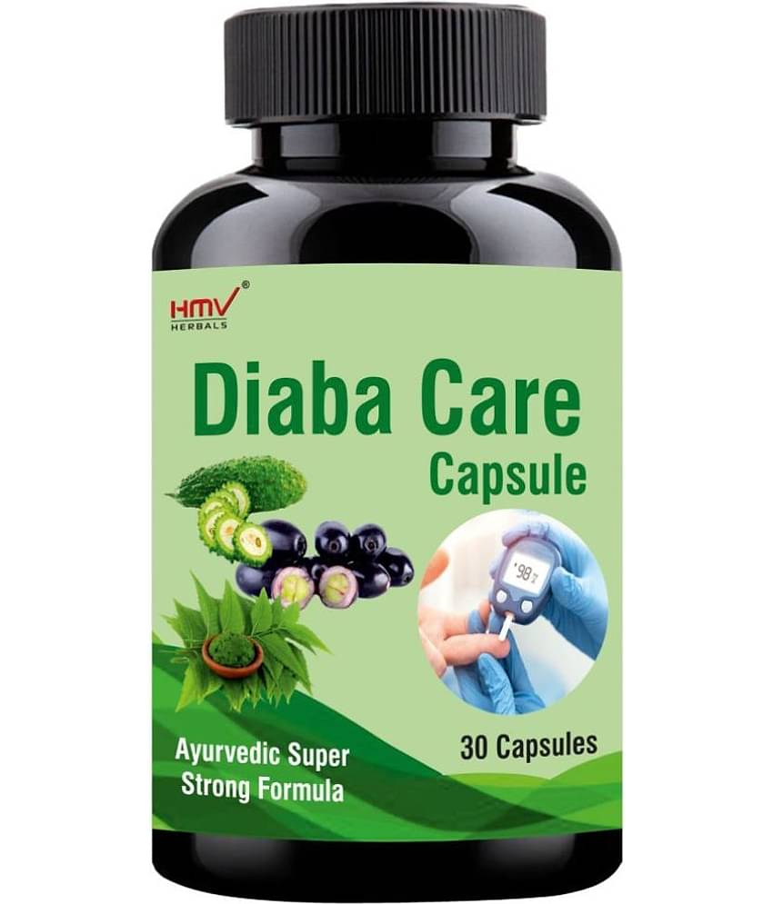 Hmv Herbals Diaba Care- Herbal Diabetes Control Capsule 30 No.S Pack of 1