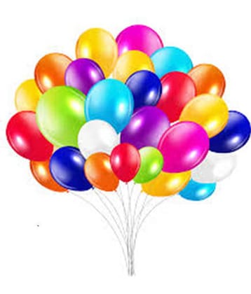 50 Metallic Balloon (MultiColor)