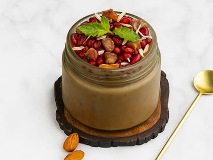 Chocolate Nutty Dates Pudding