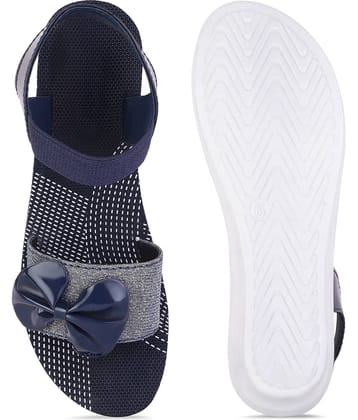 PENNEN Blue Women's Floater Sandals