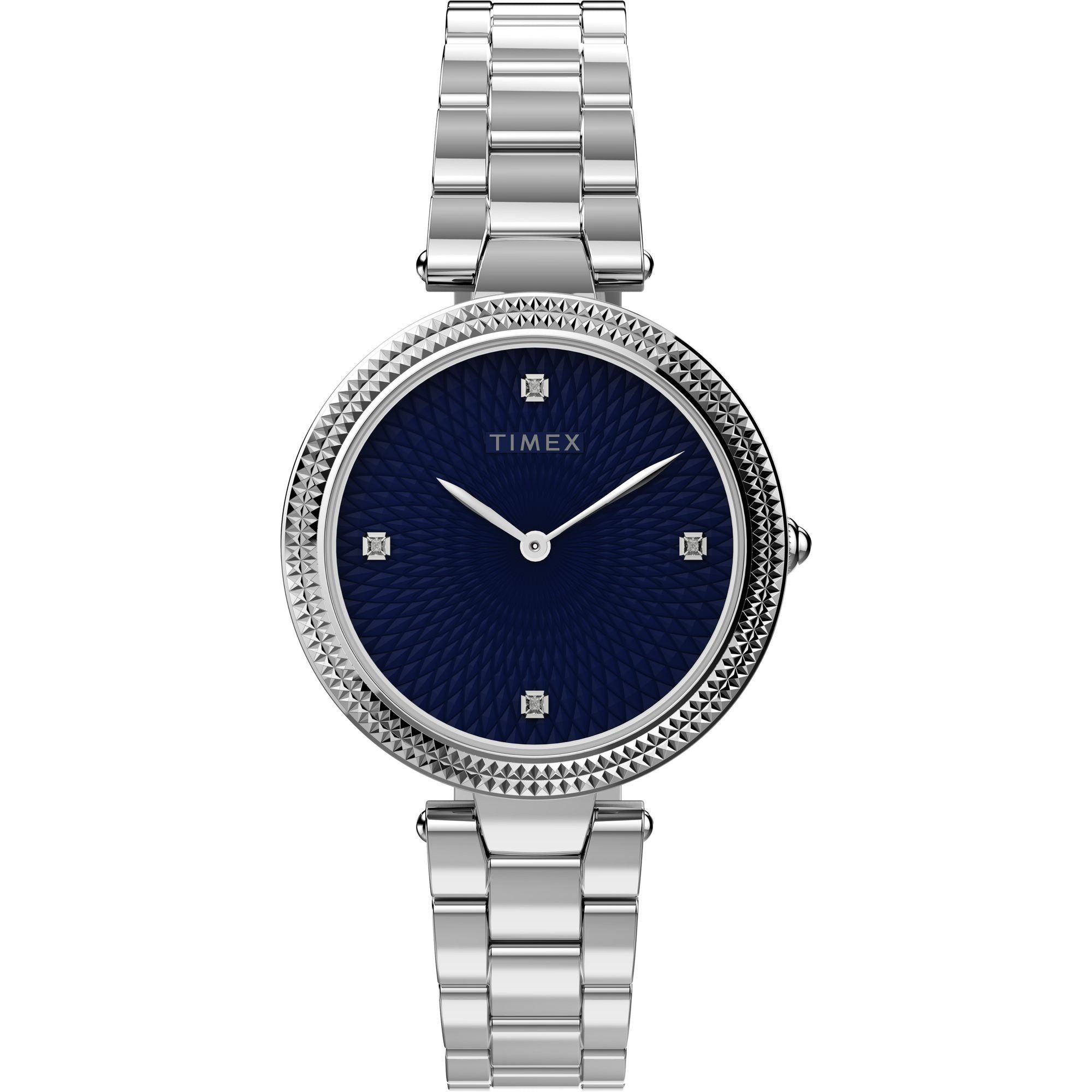 Timex Blue Dial Analog Women Watch - TW2V24000-Blue