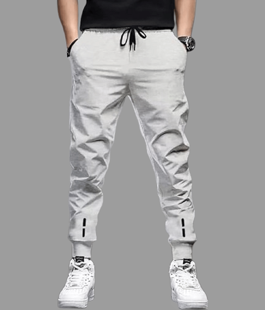 attitude start of fashion Black Lycra Men's Trackpants ( Pack of 1 )