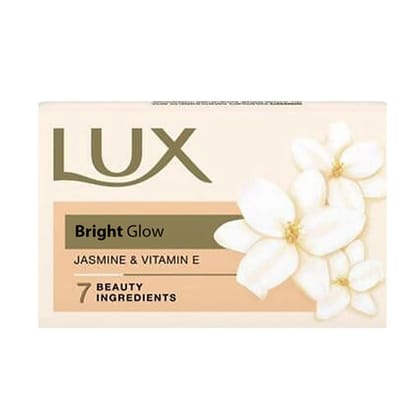 Lux Bright Glow Jasmine & Vitamin E Soap, 48 gm