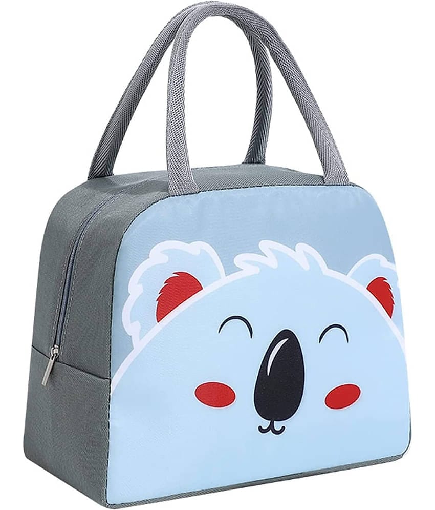 House Of Quirk - Blue Polyester Lunch Bag