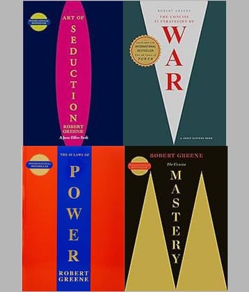 The Concise 33 Strategies of War + The Concise Seduction + The 48 Laws Of Power +The Concise Mastery