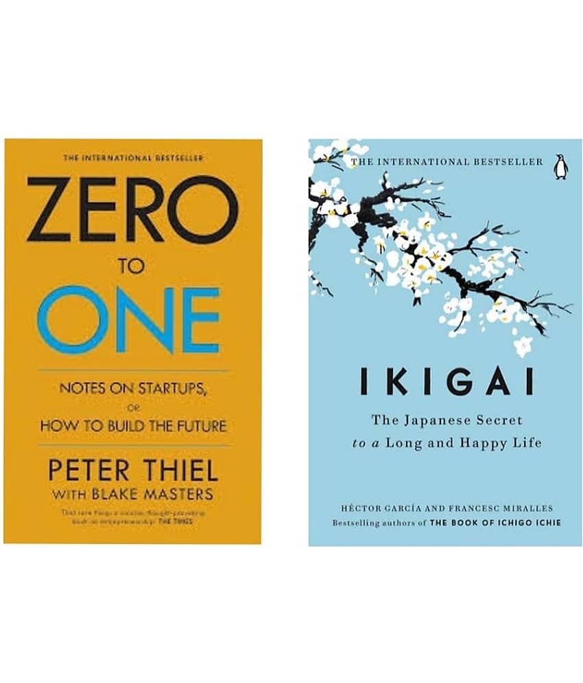 ( Unico books 2 ) Zero to One & Ikigai Paperback