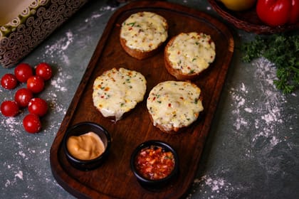 Cheese garlic bread [4pcs]