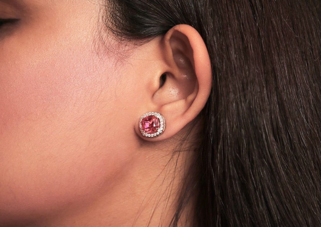 Chromatic Solitaire Stud Earrings