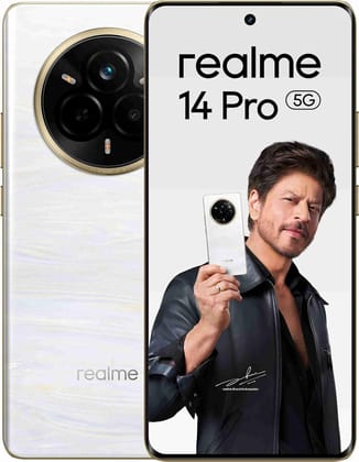 Realme 14 Pro+ 5G (Pearl White, 8GB RAM, 128GB)