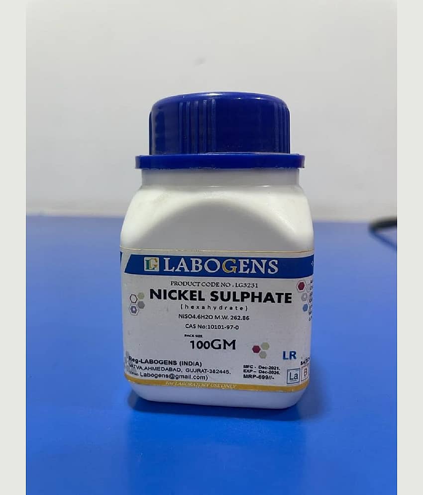 NICKEL SULPHATE HEXAHYDRATE Extra Pure-100GM
