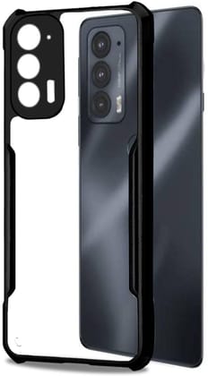 PLUGTECH Slim Shockproof Case | Matte Black Soft | Drop Protection | Precise Cutouts | Premium Mobile Cover for Moto Edge 20
