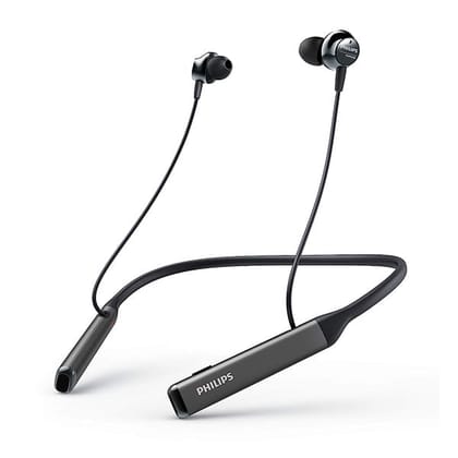 Philips TAPN505 Neckband Earphones with Active Noise Cancellation