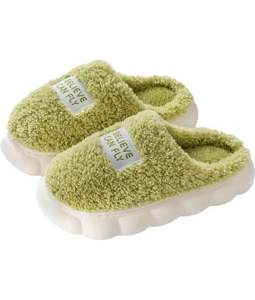 Infispace Orange Women's Toe Covered Flip Flop